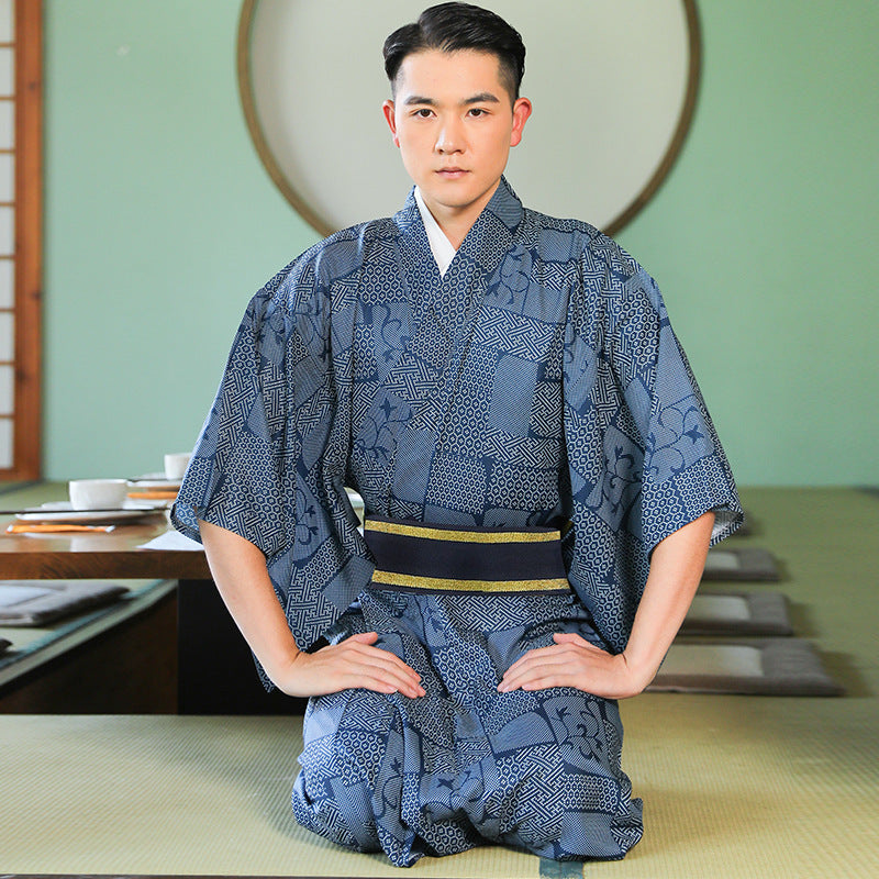 Kimono Yukata Homme - Taille unique