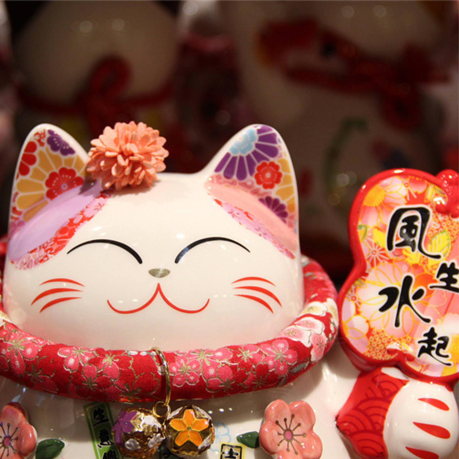 Maneki Neko Tirelire ’Riche Cat’