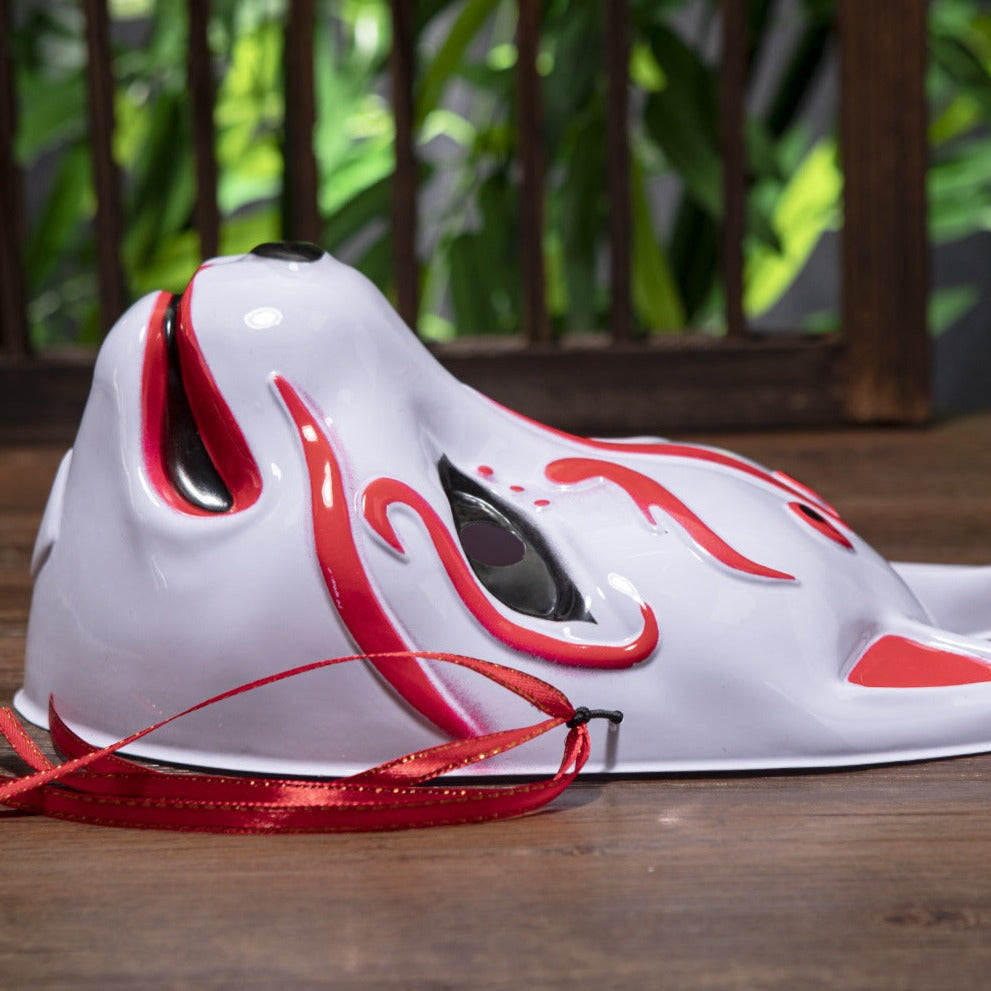 Masque Traditionnel Japonais Kitsune ’Hoshi’