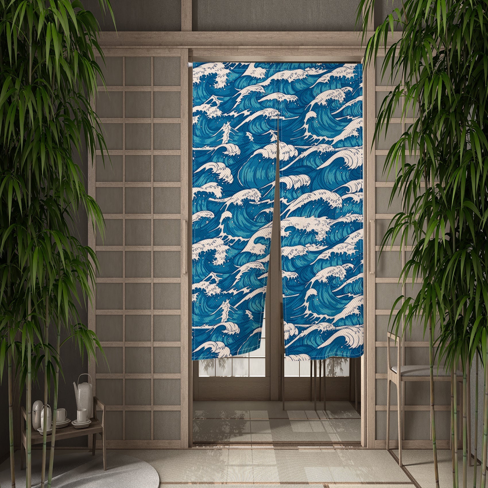 Noren Japonais ’Hoshi’ - 1 / 55 x 90