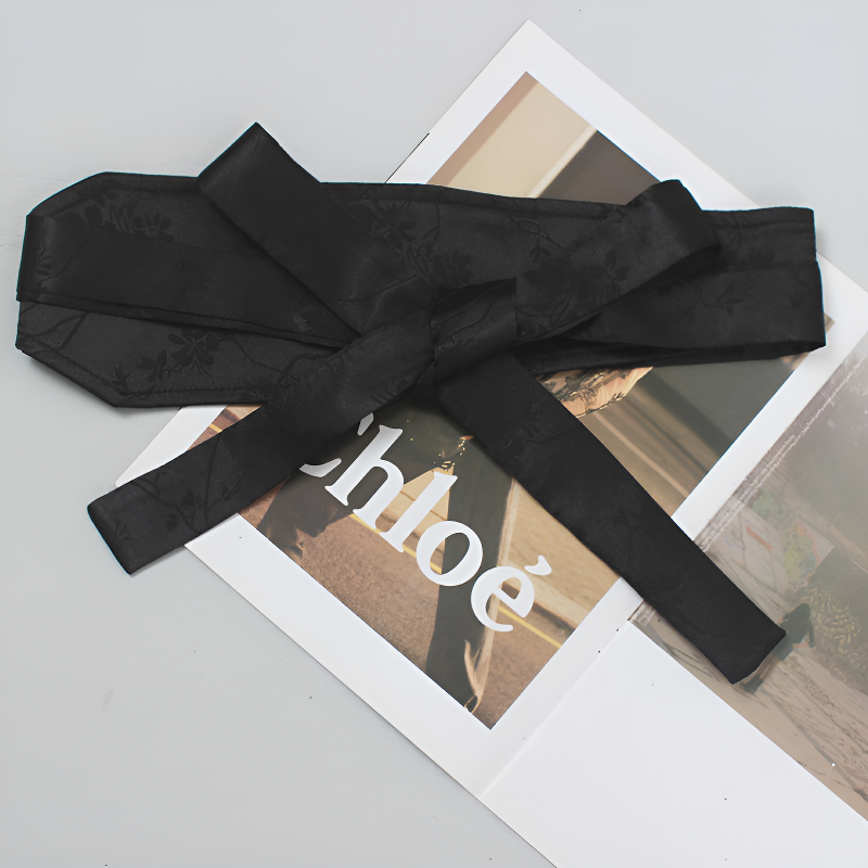 Ceinture obi bleu