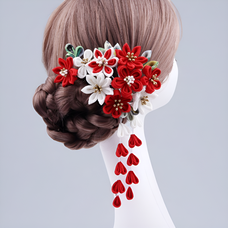 Fleur kanzashi