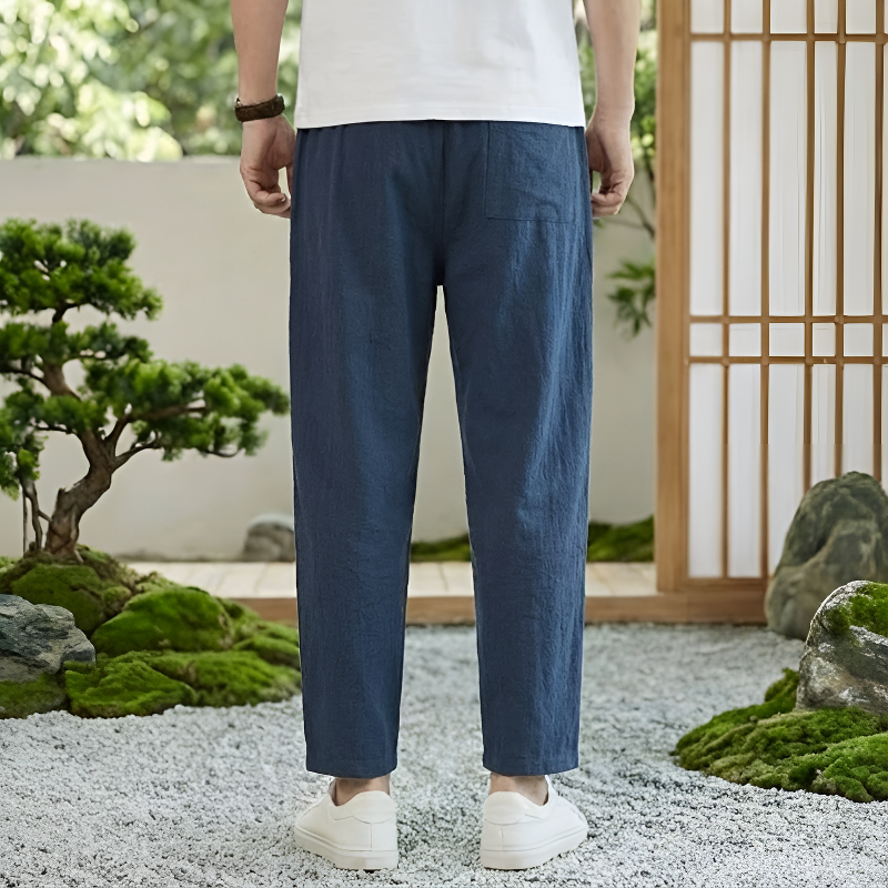 Pantalon japonais coton
