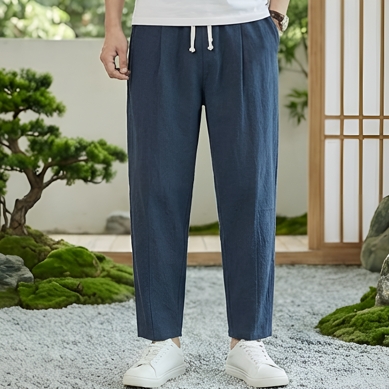 Pantalon japonais coton