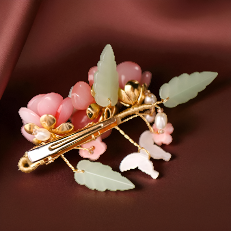 Kanzashi rose