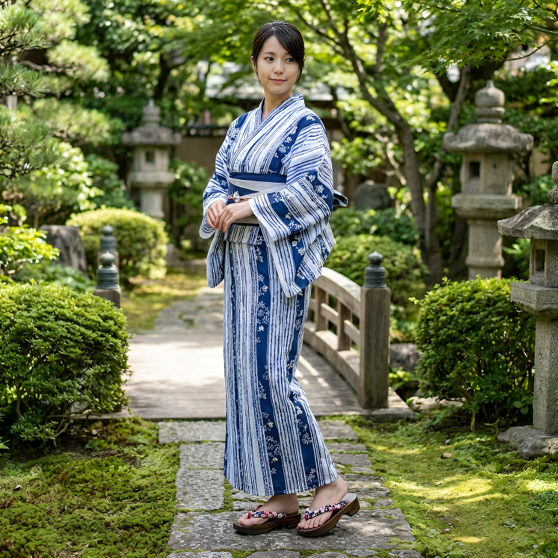 Geta plateforme japonaise femme
