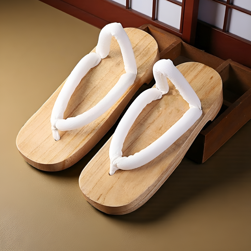 Geta chaussure japonaise bois sabot