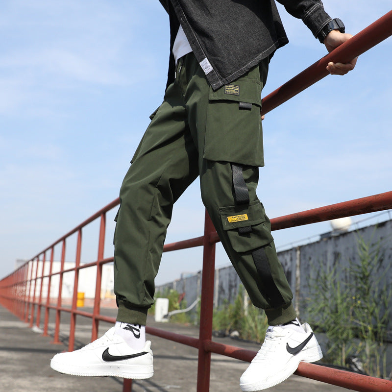 Pantalon Cargo Streetwear Homme - Kaki / S