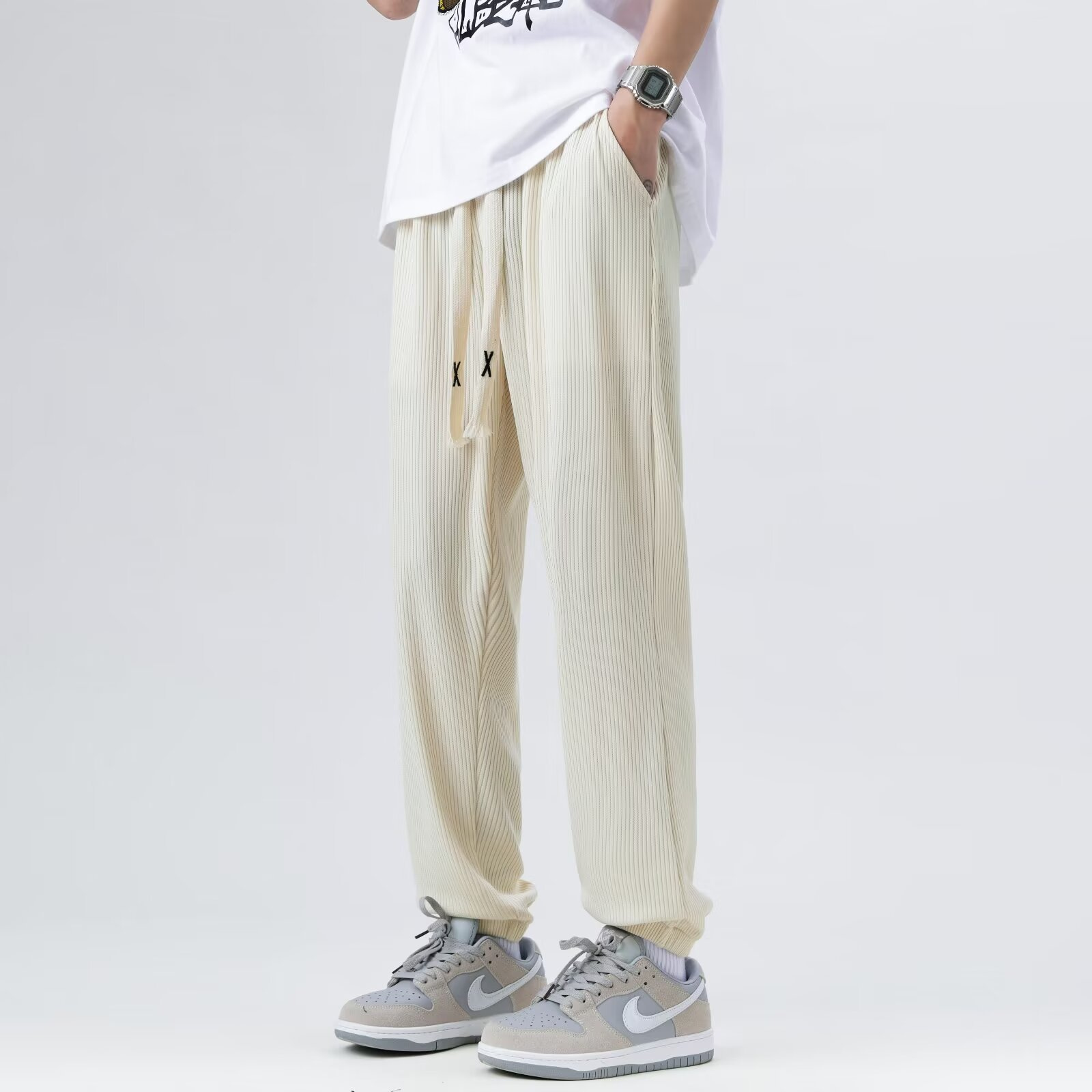 Pantalon Large Plissé ’Ice Ice’