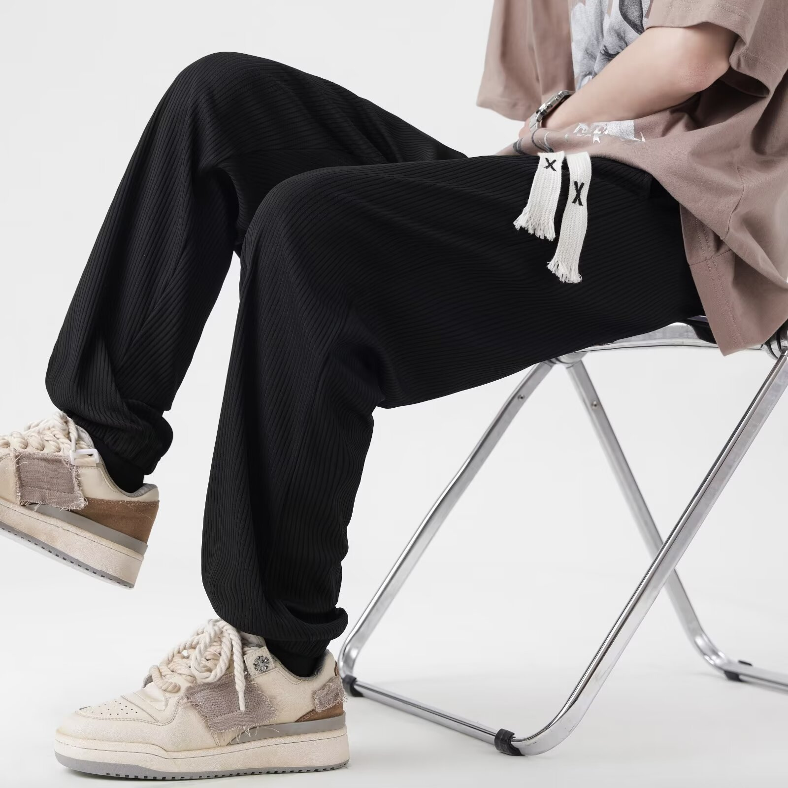 Pantalon Large Plissé ’Ice Ice’