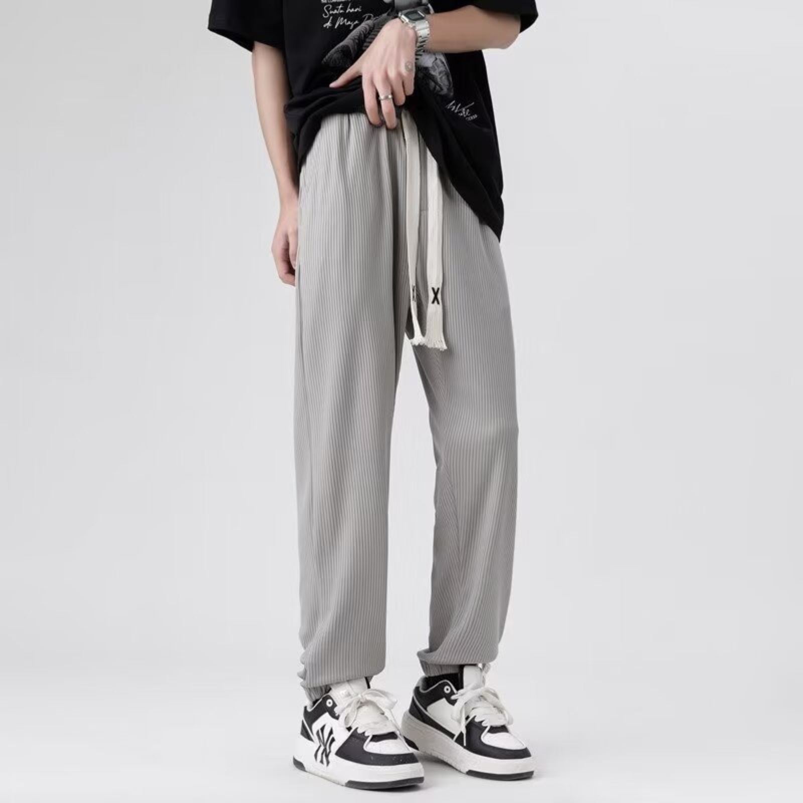 Pantalon Large Plissé ’Ice Ice’