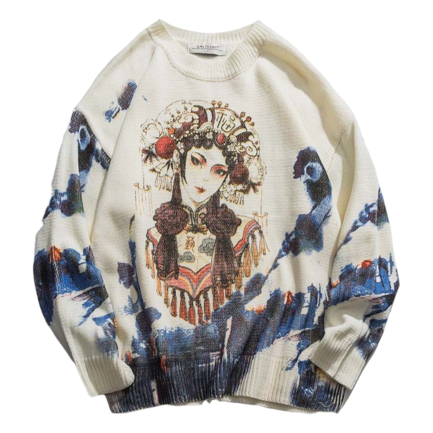 Pull Geisha - Blanc / M