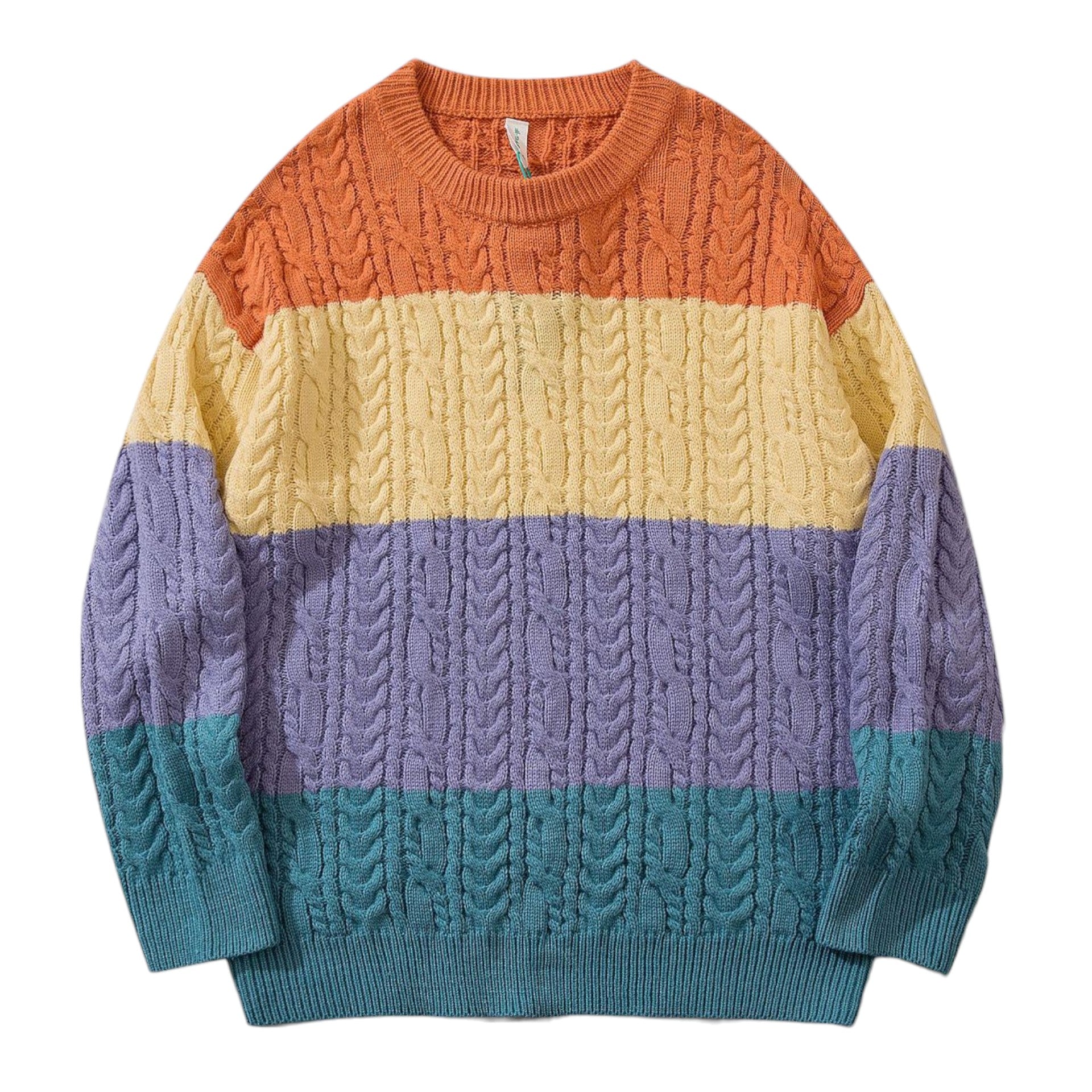 Pull Maillé Multicolore - Atelier Japon
