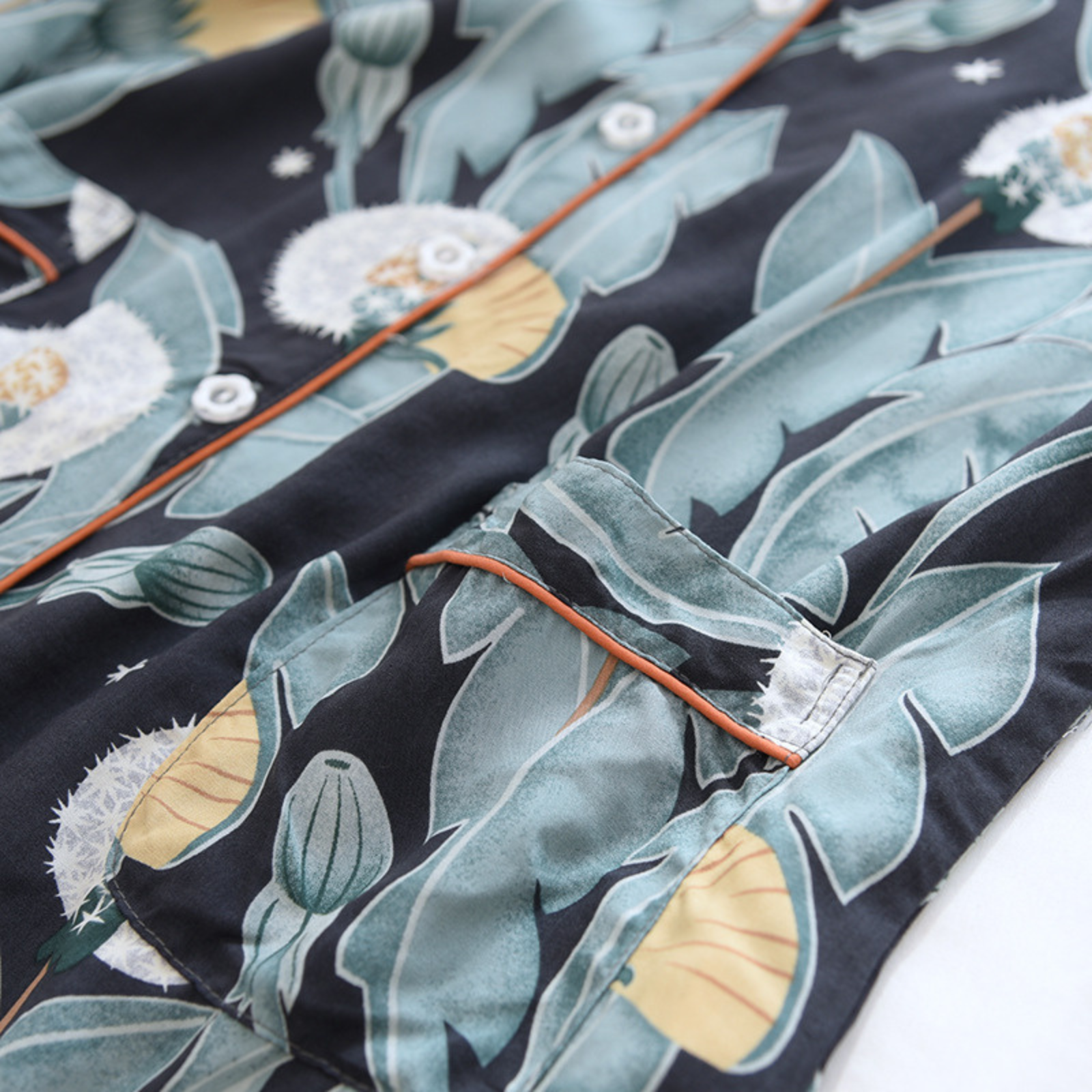 Pyjama Japonais en Satin pour Femme