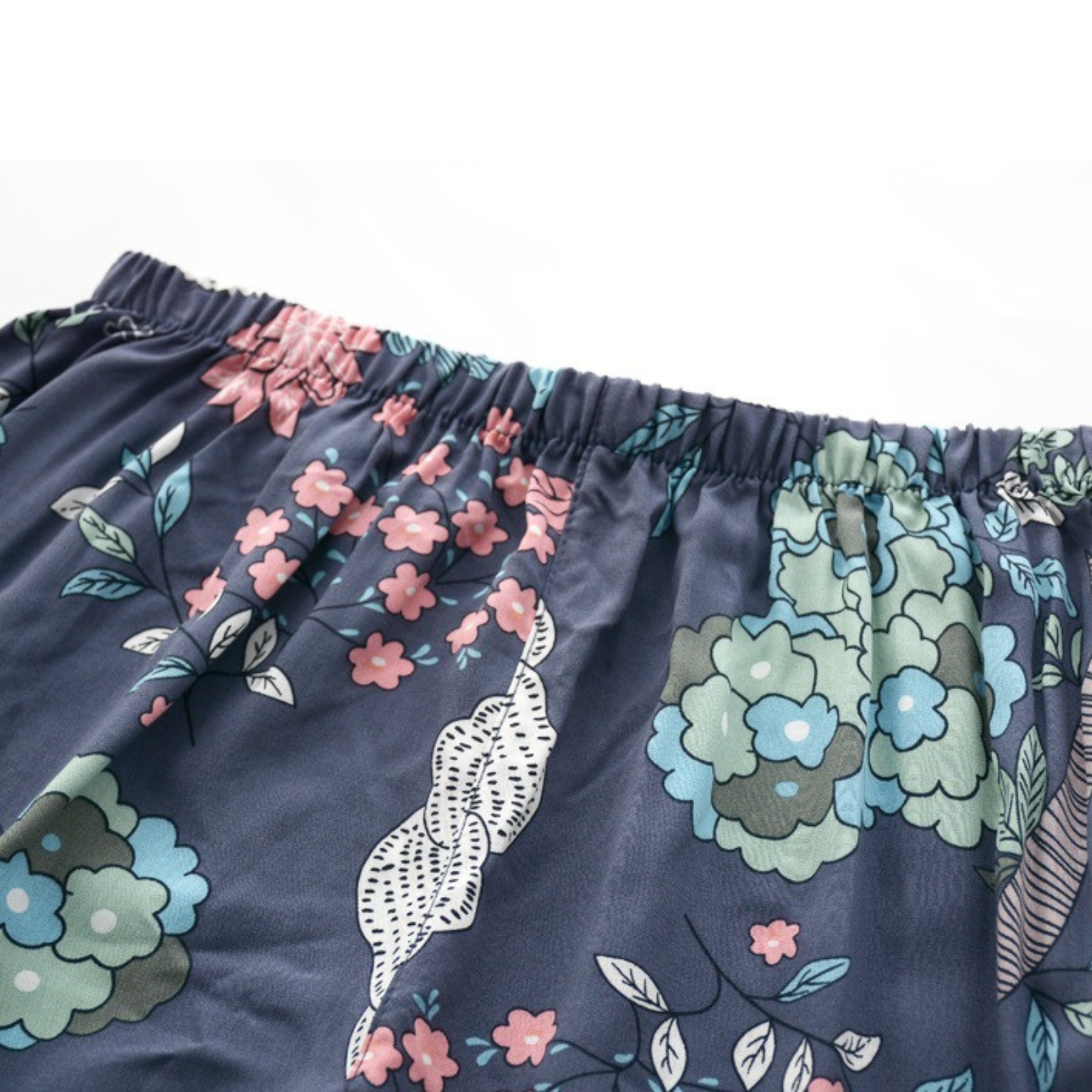 Pyjama Japonais en Satin pour Femme