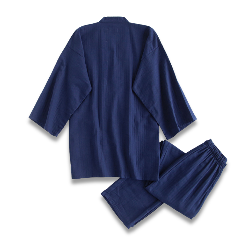 Pyjama Kimono Homme Coton - M
