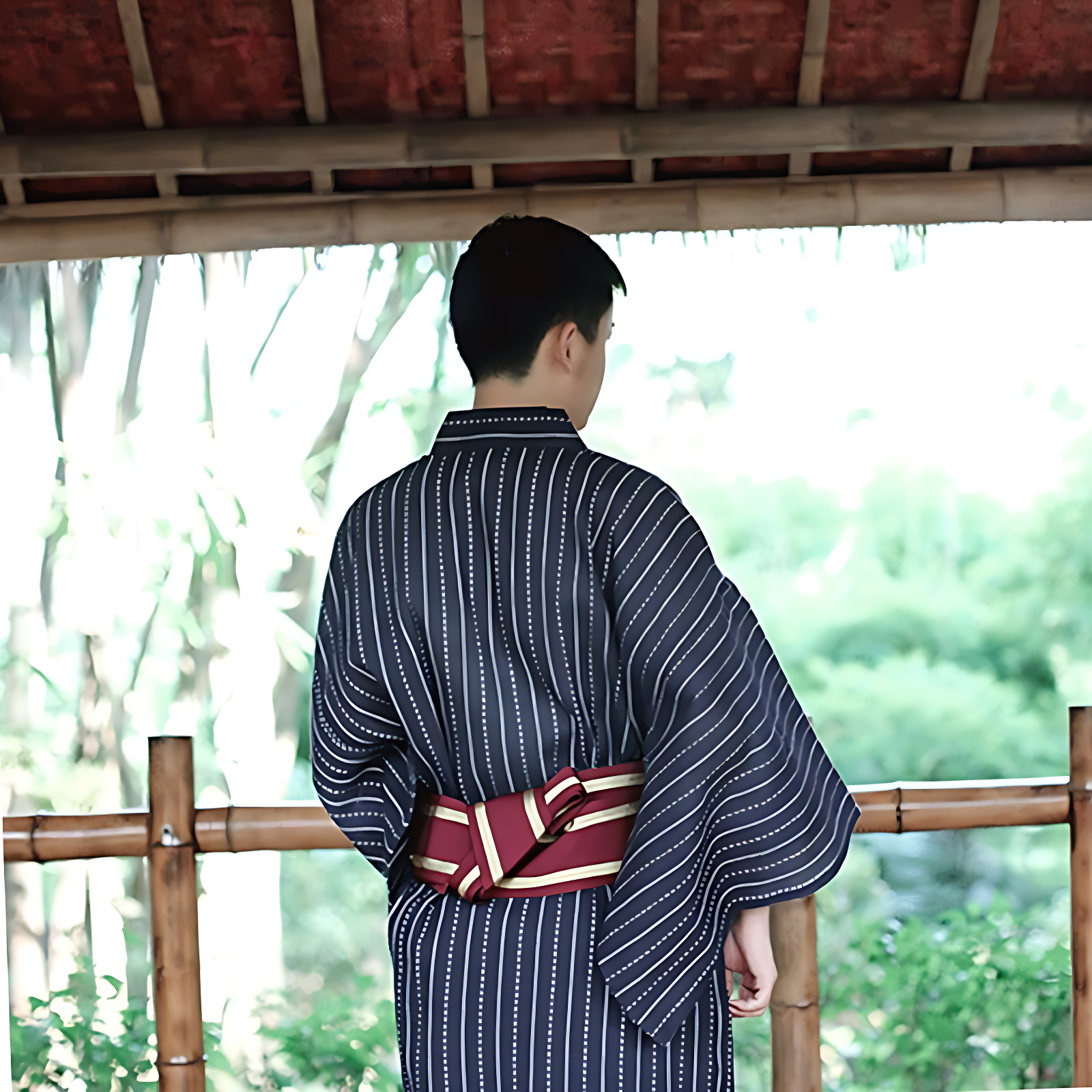Yukata japonais homme