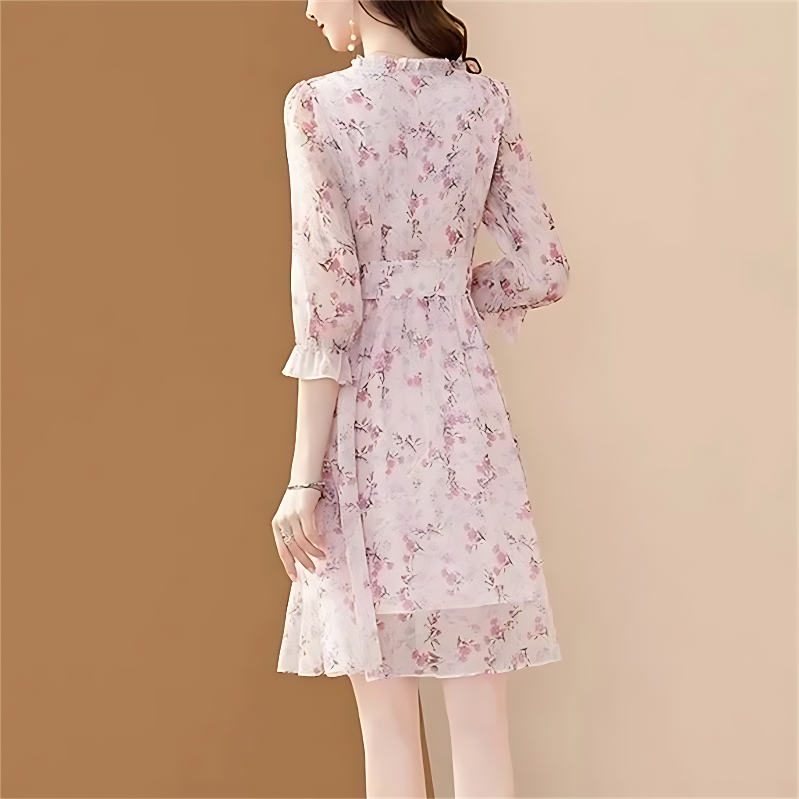 Robe Imprimé Japonais