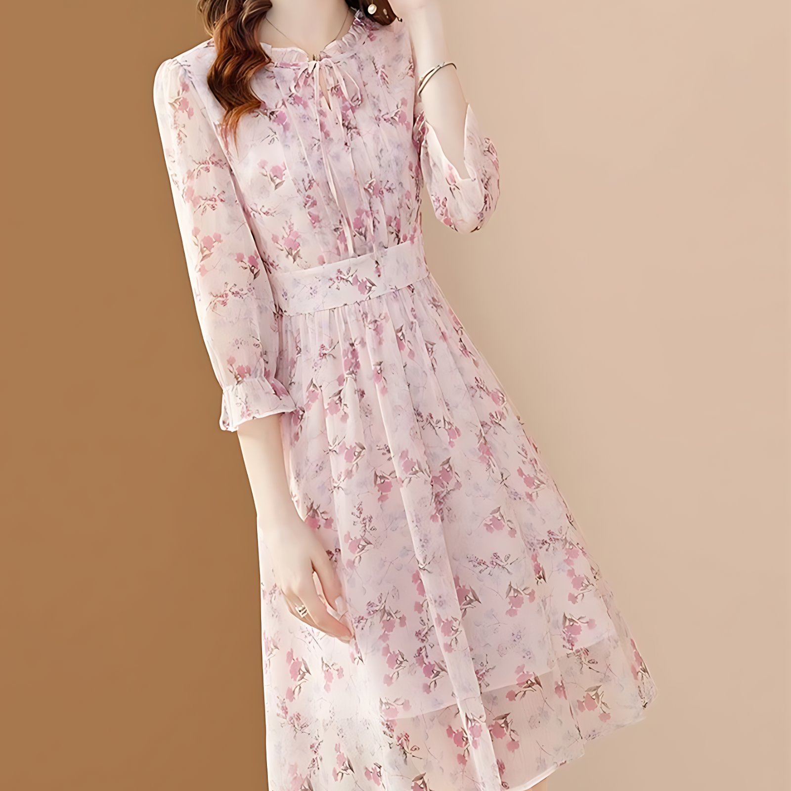 Robe Imprimé Japonais