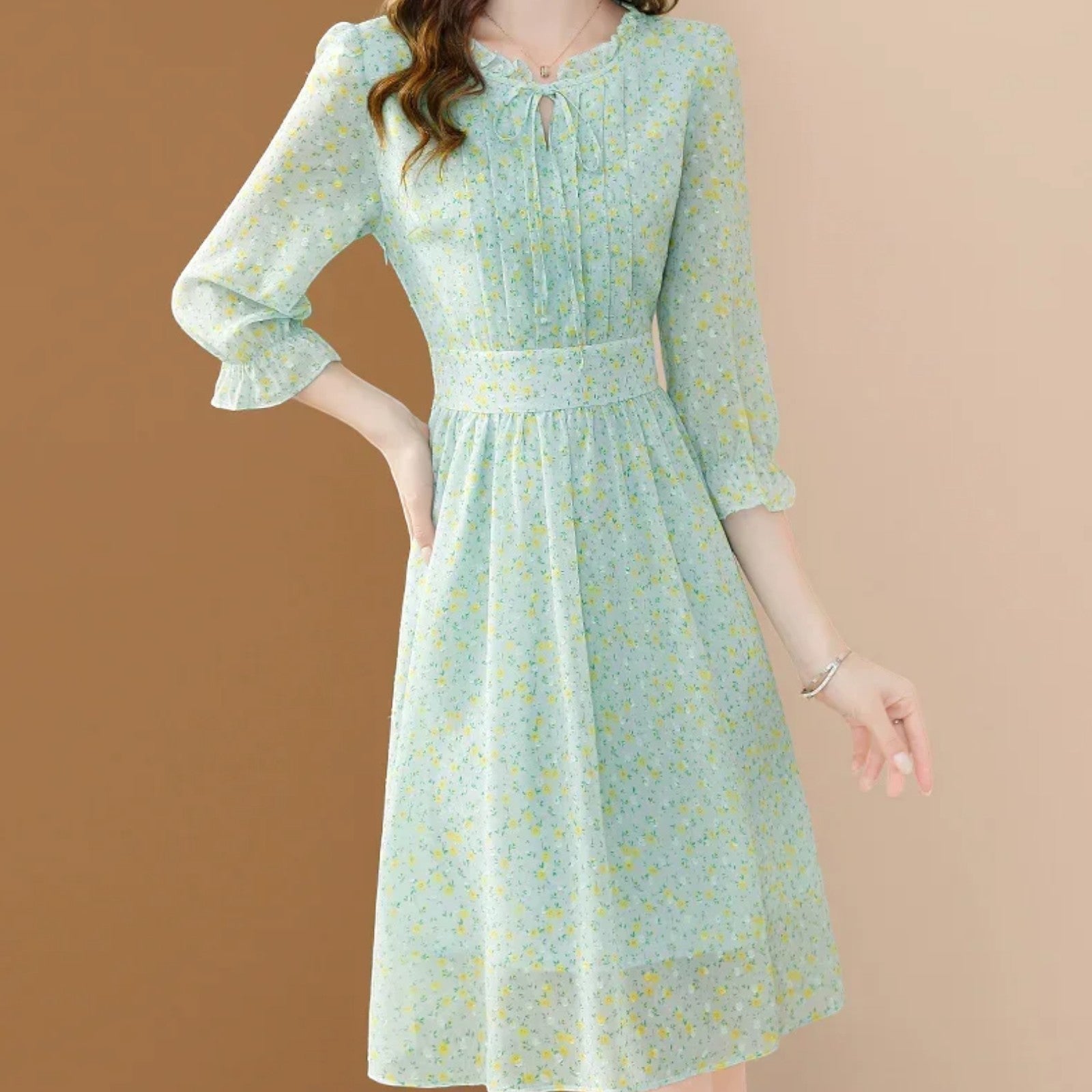Robe Imprimé Japonais