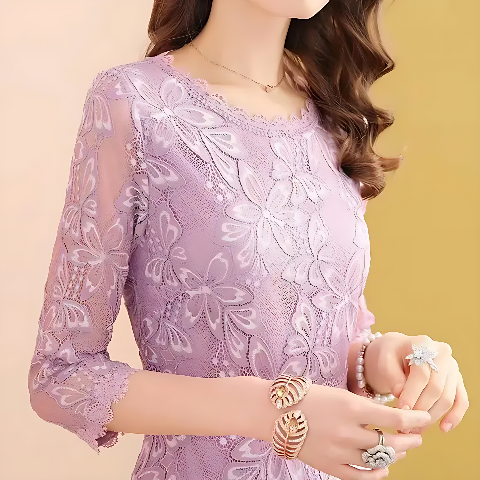 Robe Japonaise Dentelle