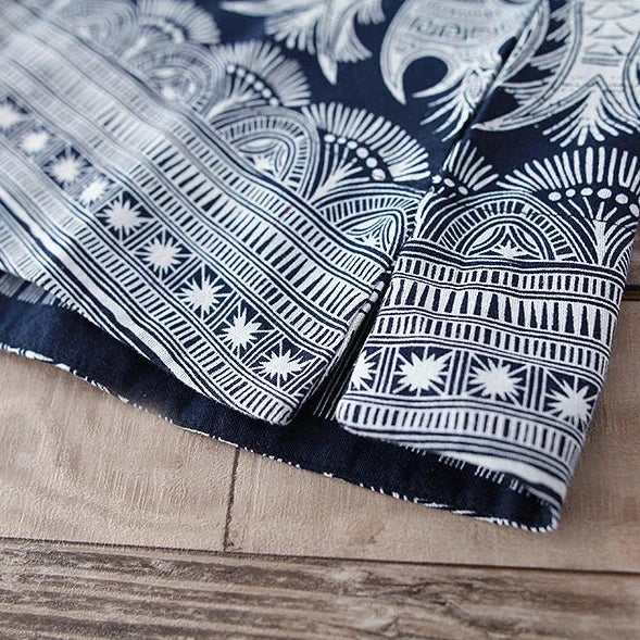 Robe Motif Japonais ’Agomori’