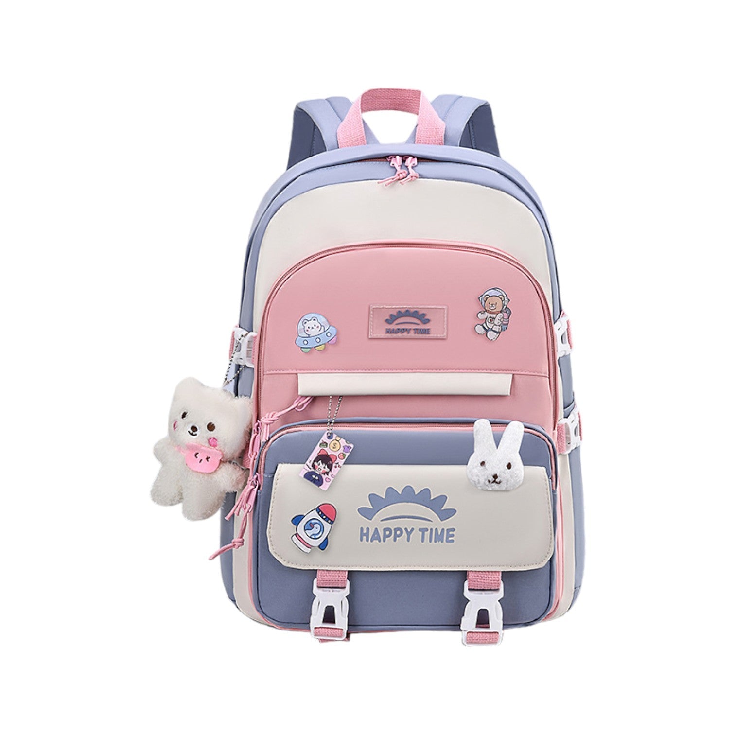 sac a dos ecolier japonais - Bleu