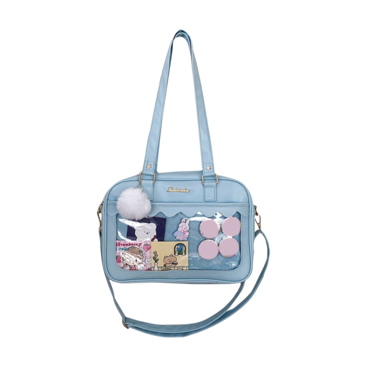 sac bandoulière japonais - Bleu