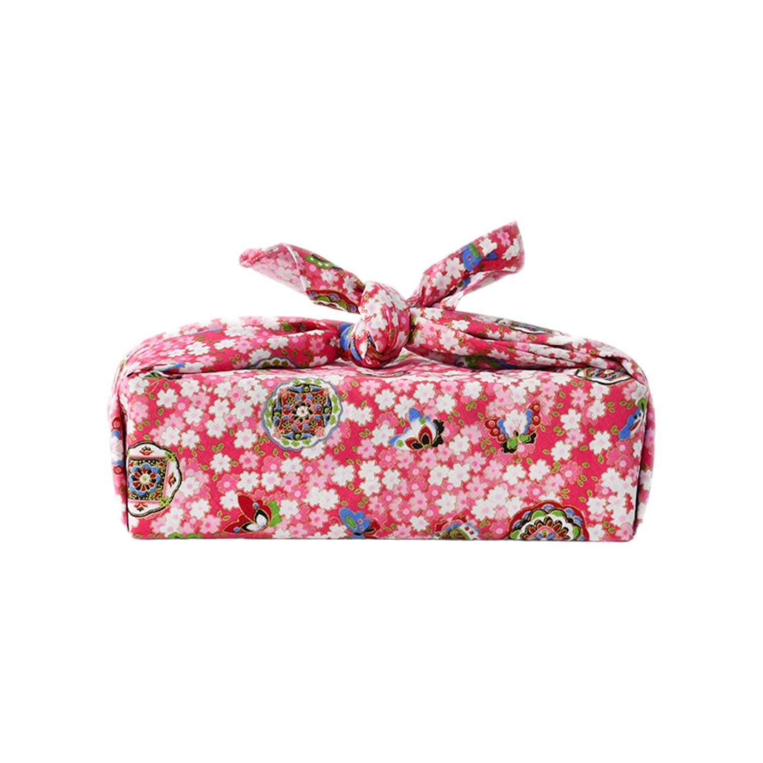 sac japonais furoshiki - Rose / 70X70cm