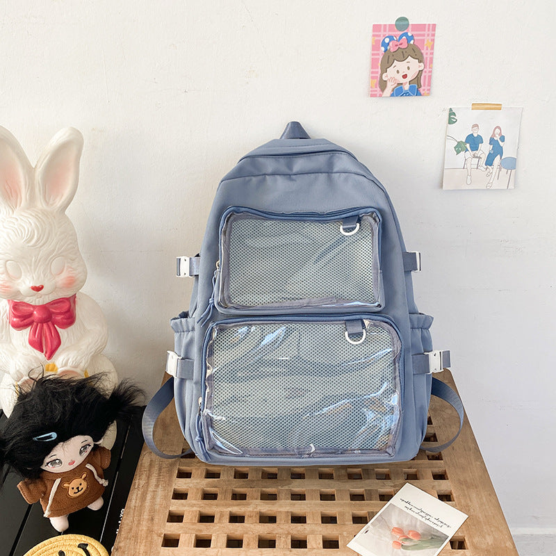 sac kawaii japonais - Bleu