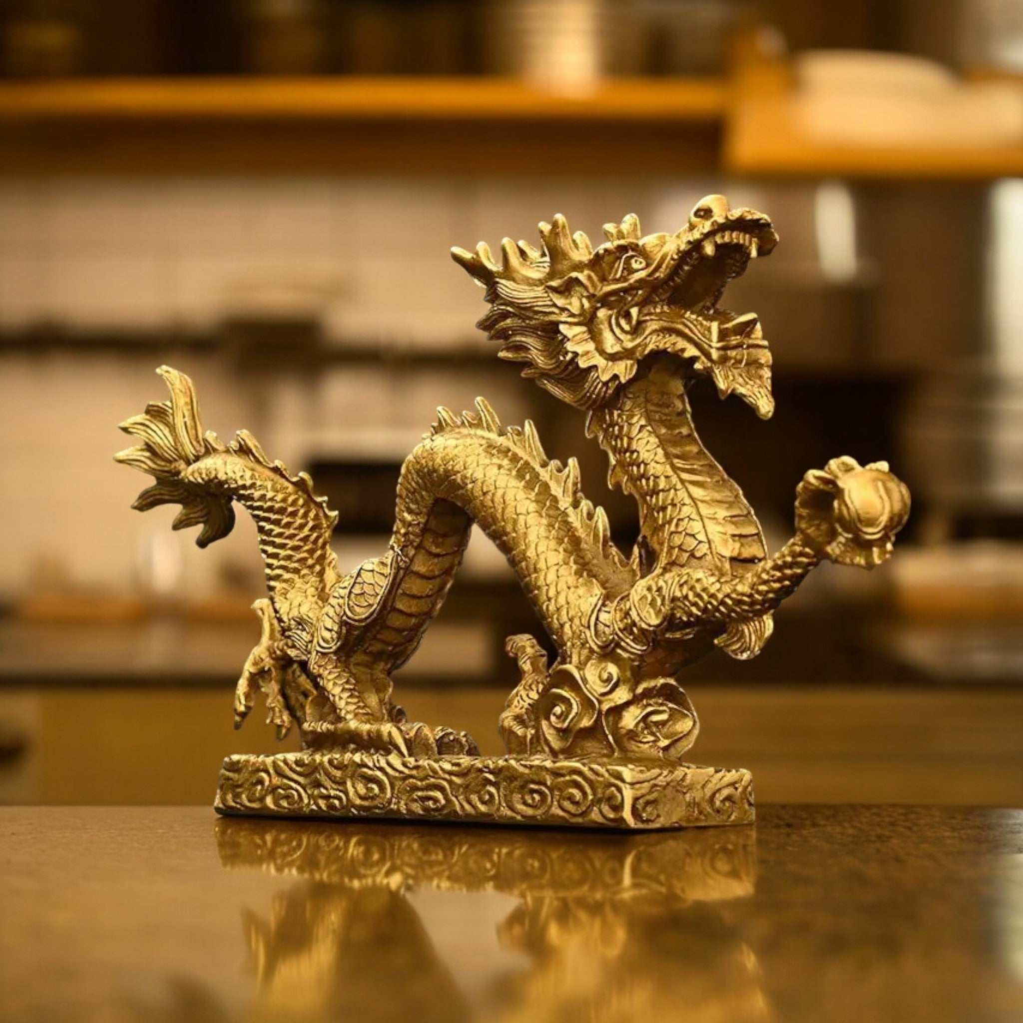 Statue dragon japonais