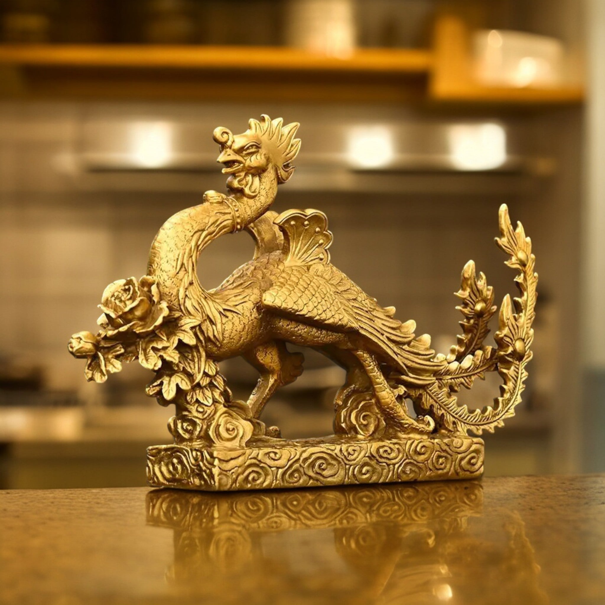 Statue dragon japonais