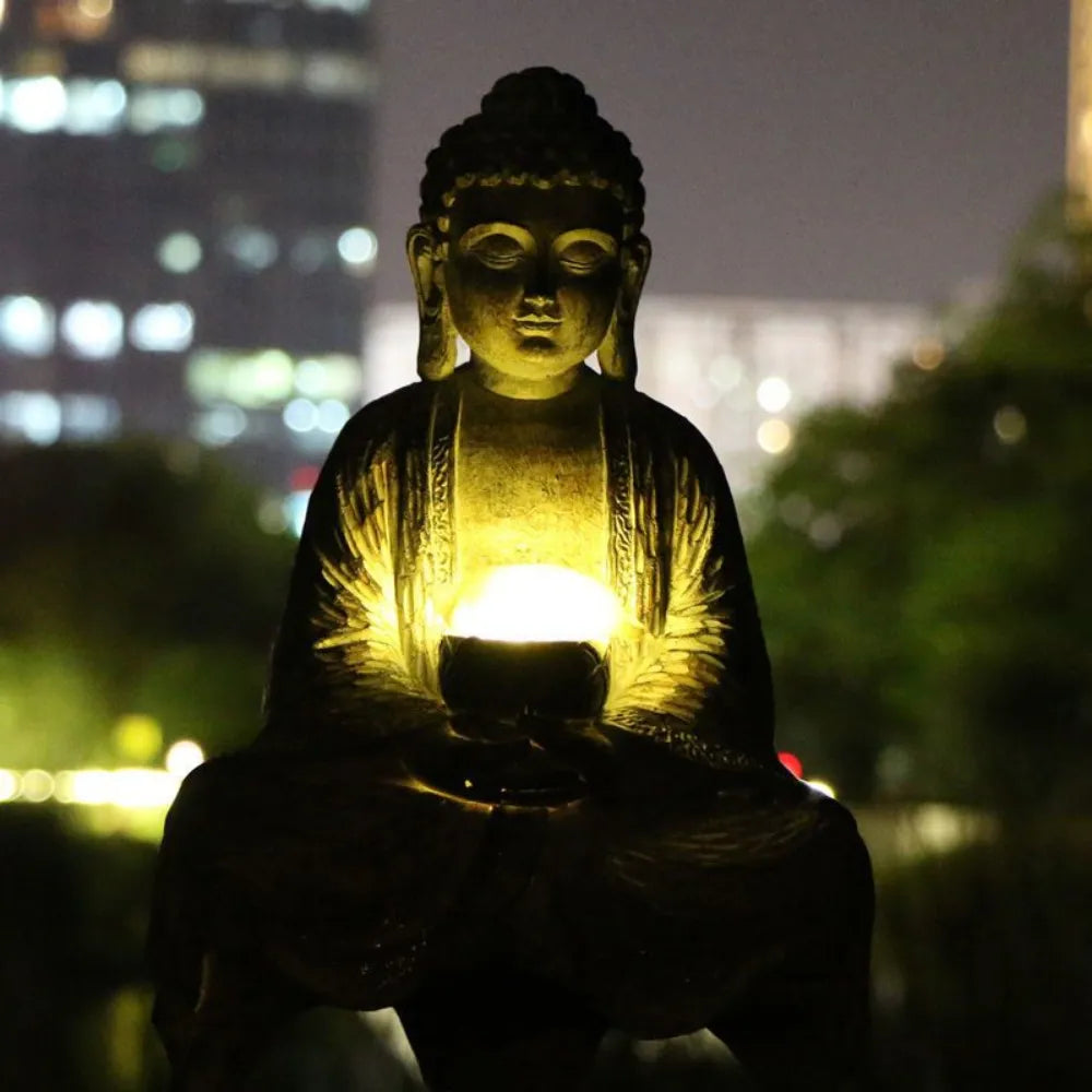 Statue jardin japonais