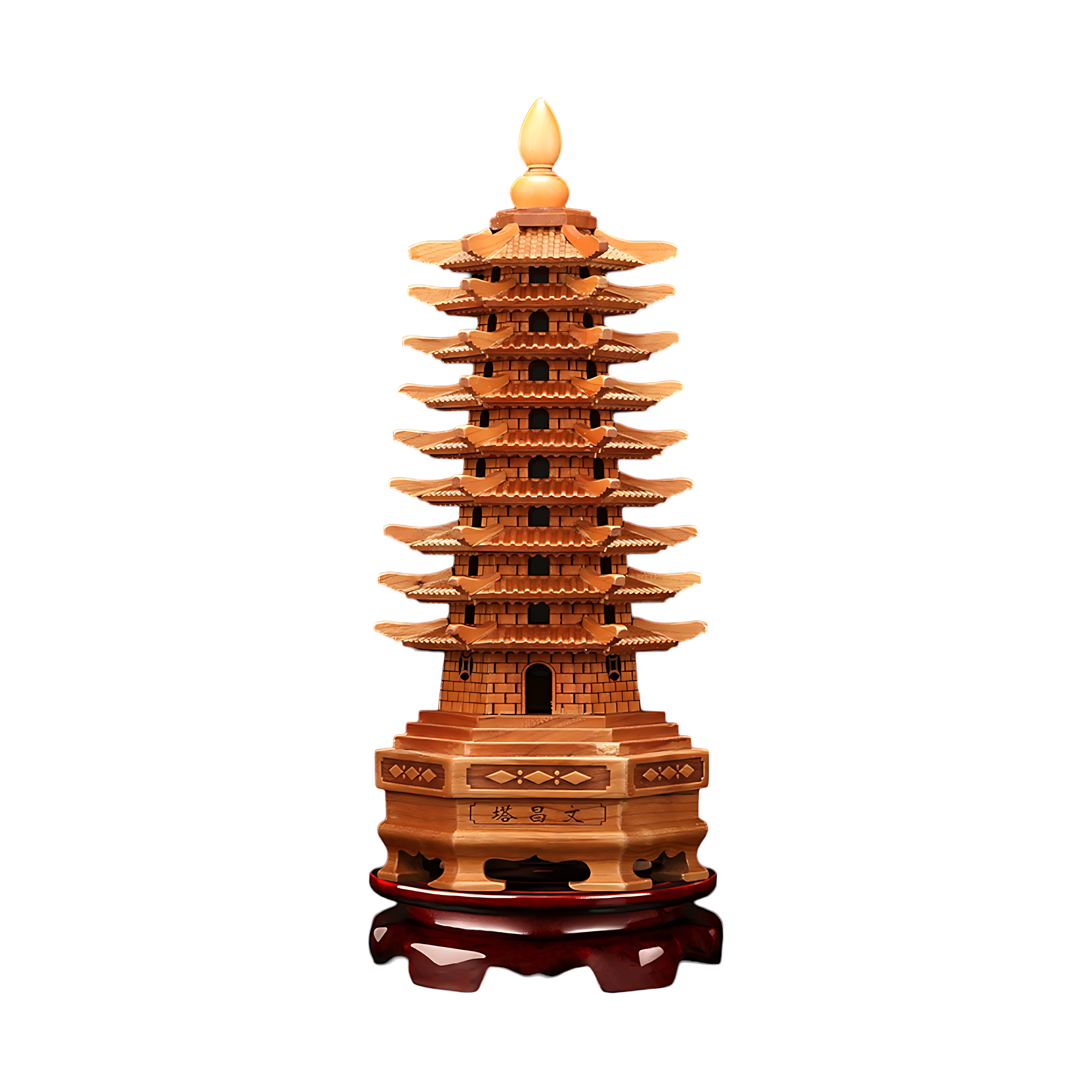 Statue temple japonais - 30cm