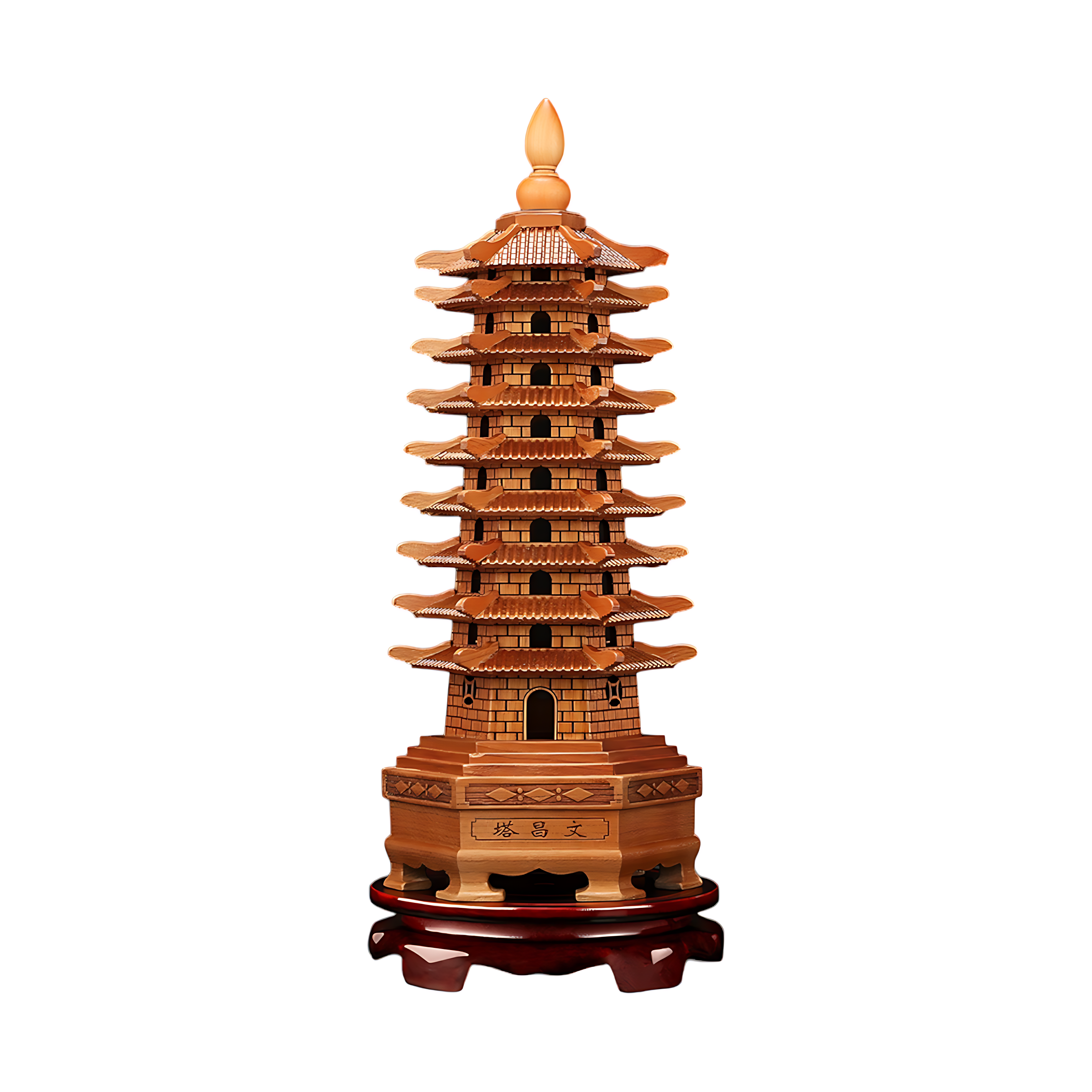 Statue temple japonais - 38cm