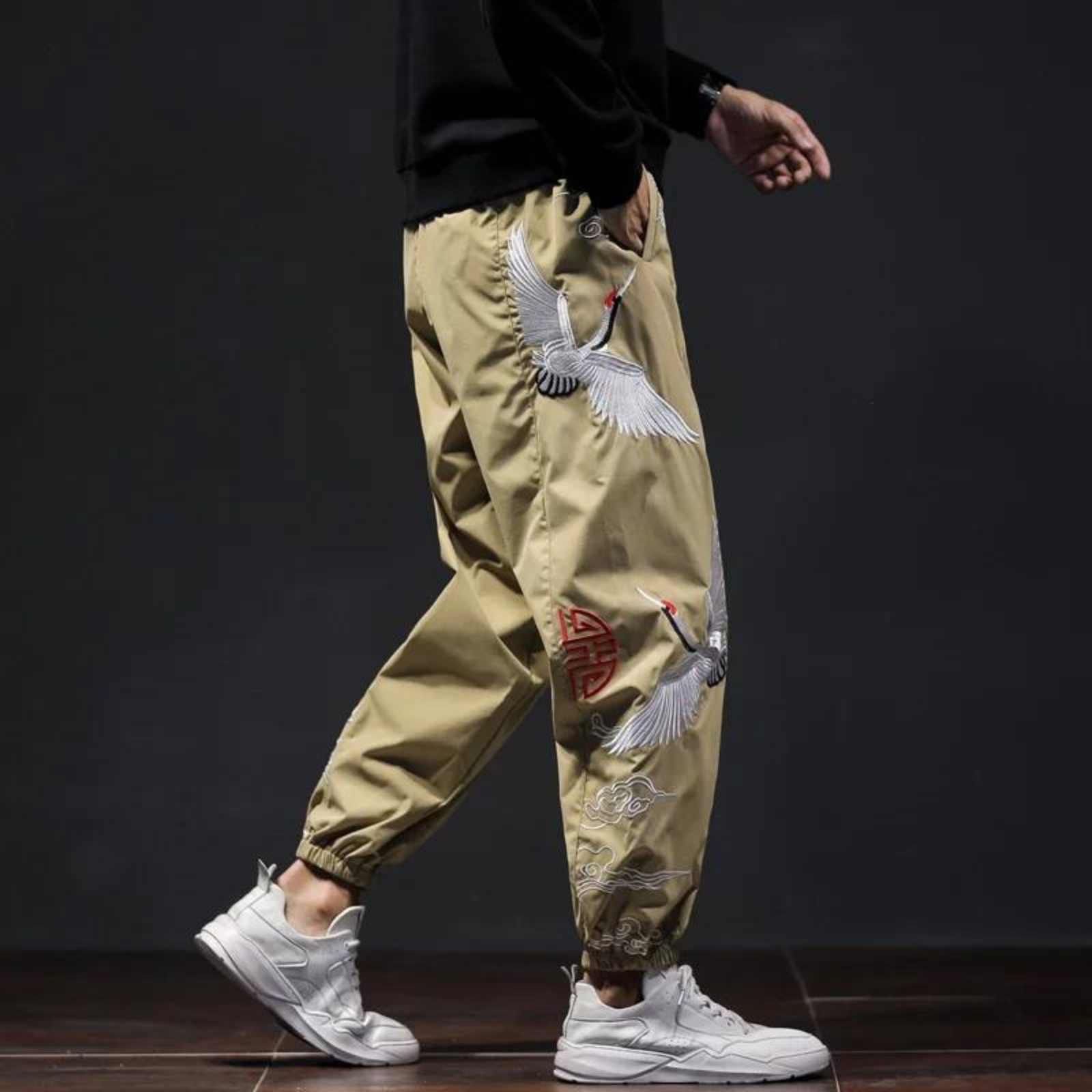 Streetwear Survêtement ’Lightcread’ - Marron / M