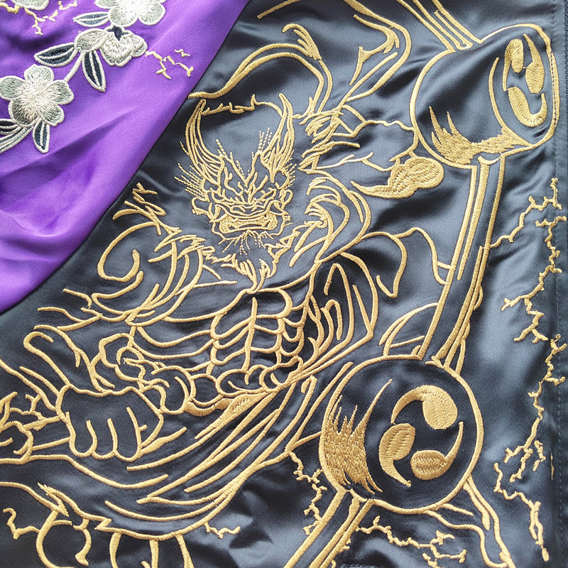 Sukajan Bomber Jacket ’Ryu Bushido’