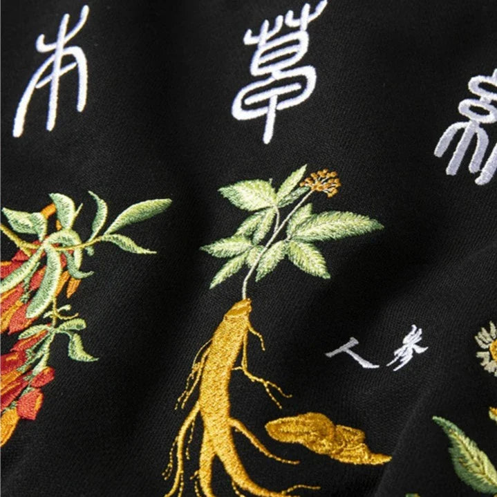 Sweatshirt Japonais Brodé ’Kadoma’