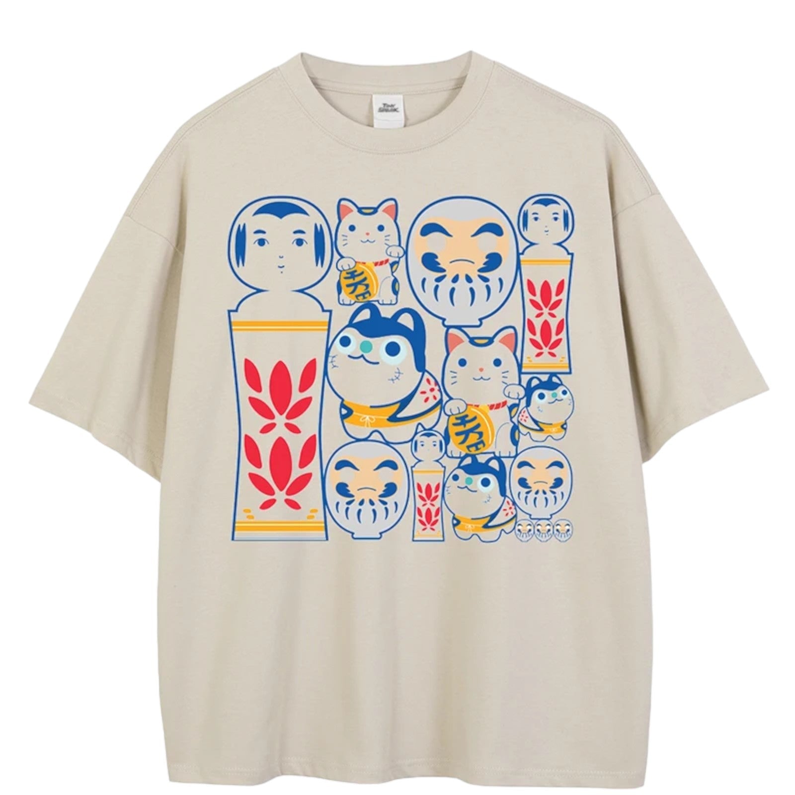 T-Shirt Daruma - Beige / S