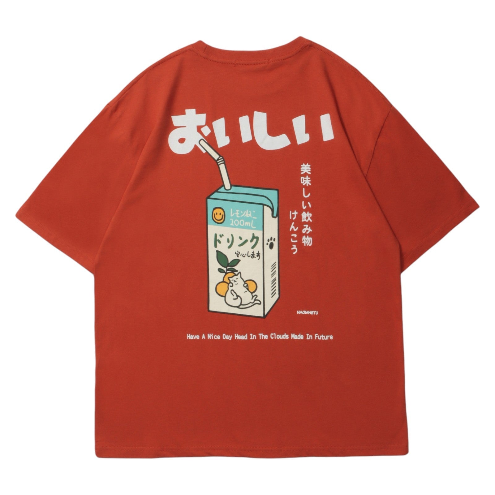 T-Shirt Original Oversize - Orange / XL