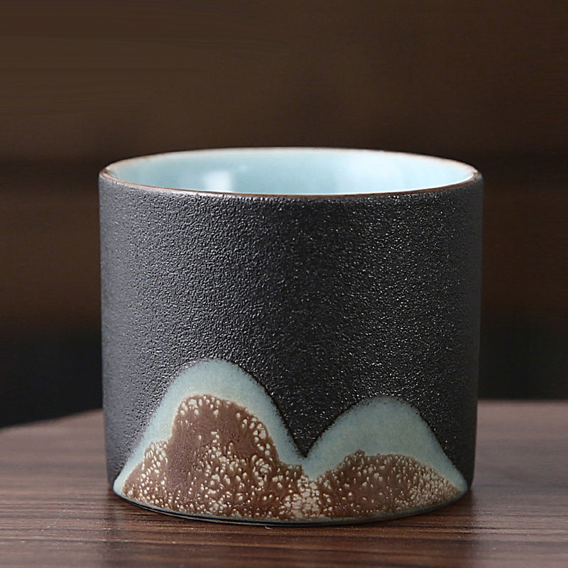 Tasse cafe japonaise - Noir
