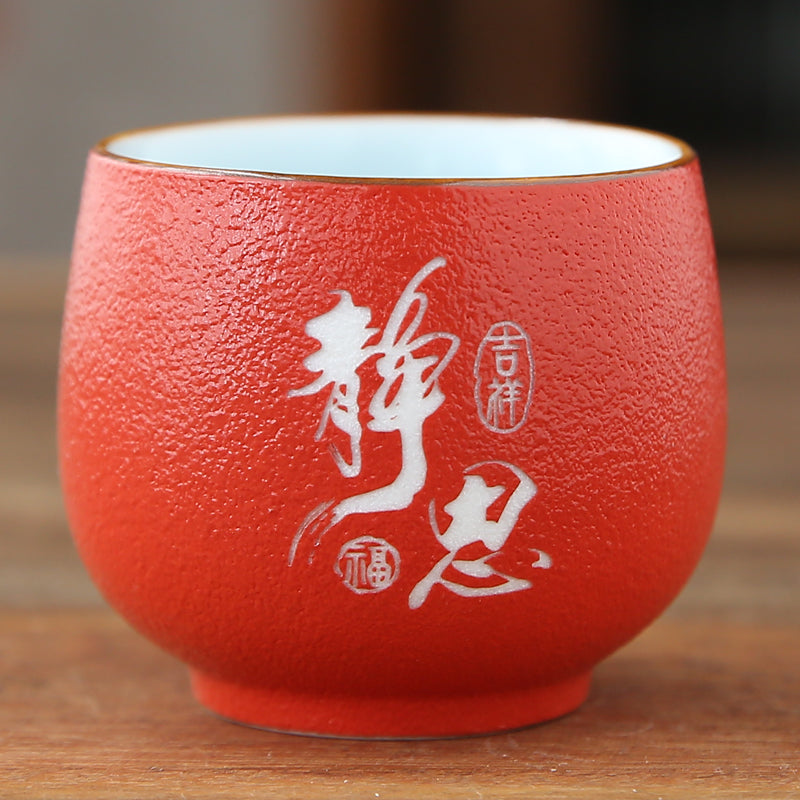Tasse japonaise céramique - Orange