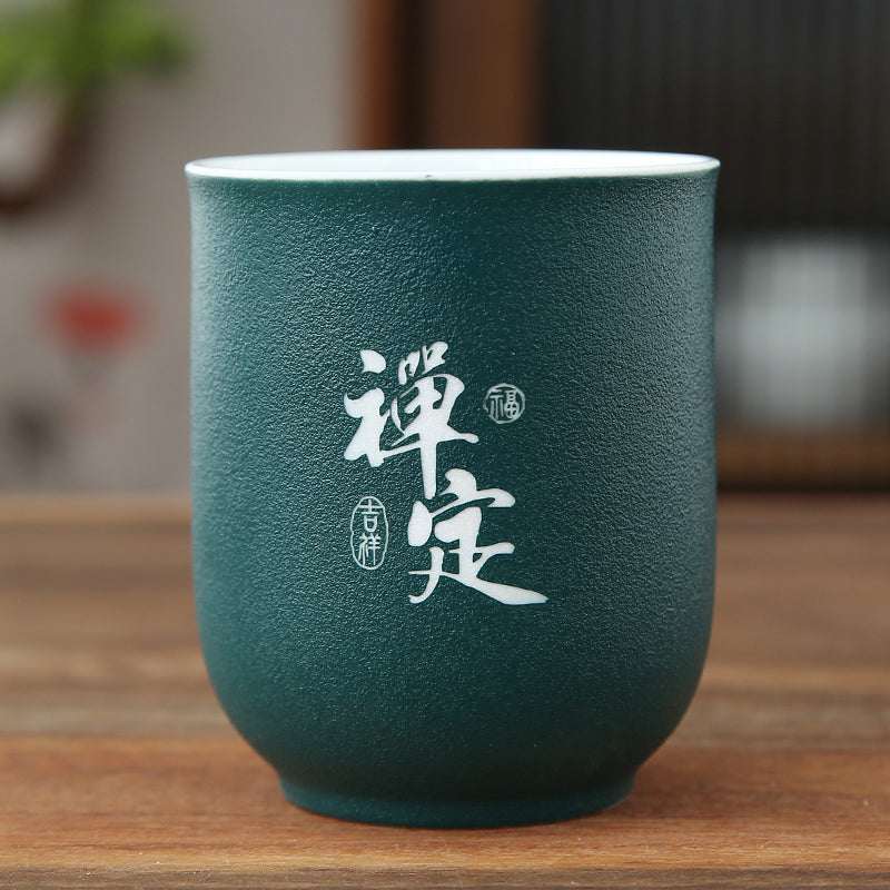 Tasse japonaise céramique - Verre / Vert