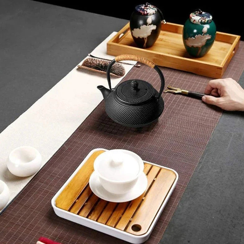 Théière Japonaise Fonte Émaillée