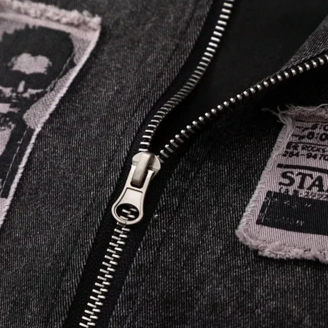 Veste Brodée Vintage