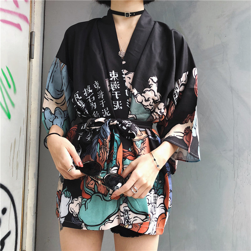 Veste de Kimono Furisode ’Shizuka’