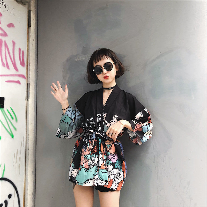 Veste de Kimono Furisode ’Shizuka’