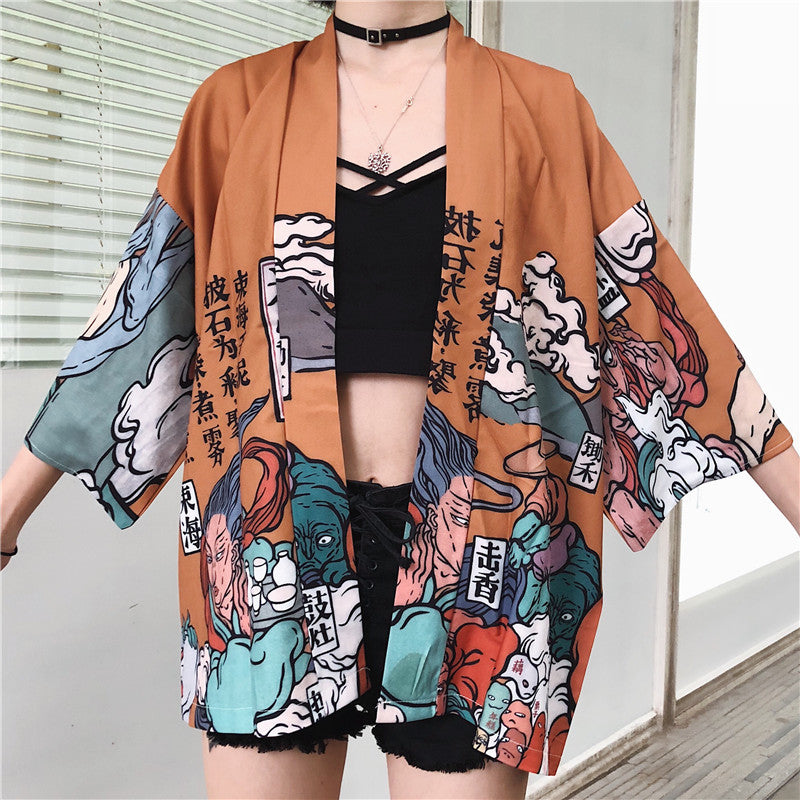 Veste de Kimono Furisode ’Shizuka’