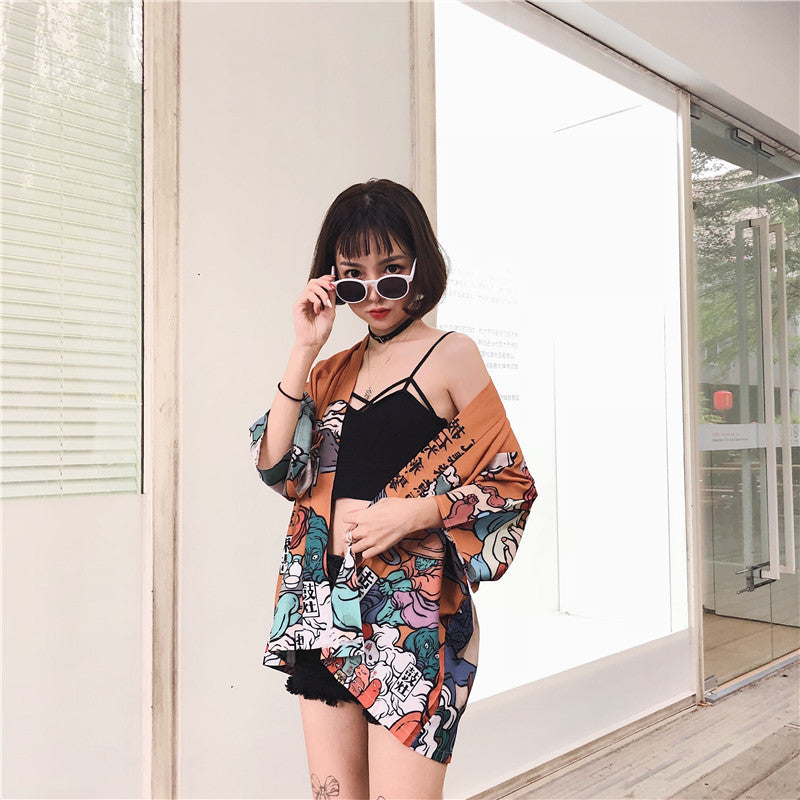 Veste de Kimono Furisode ’Shizuka’
