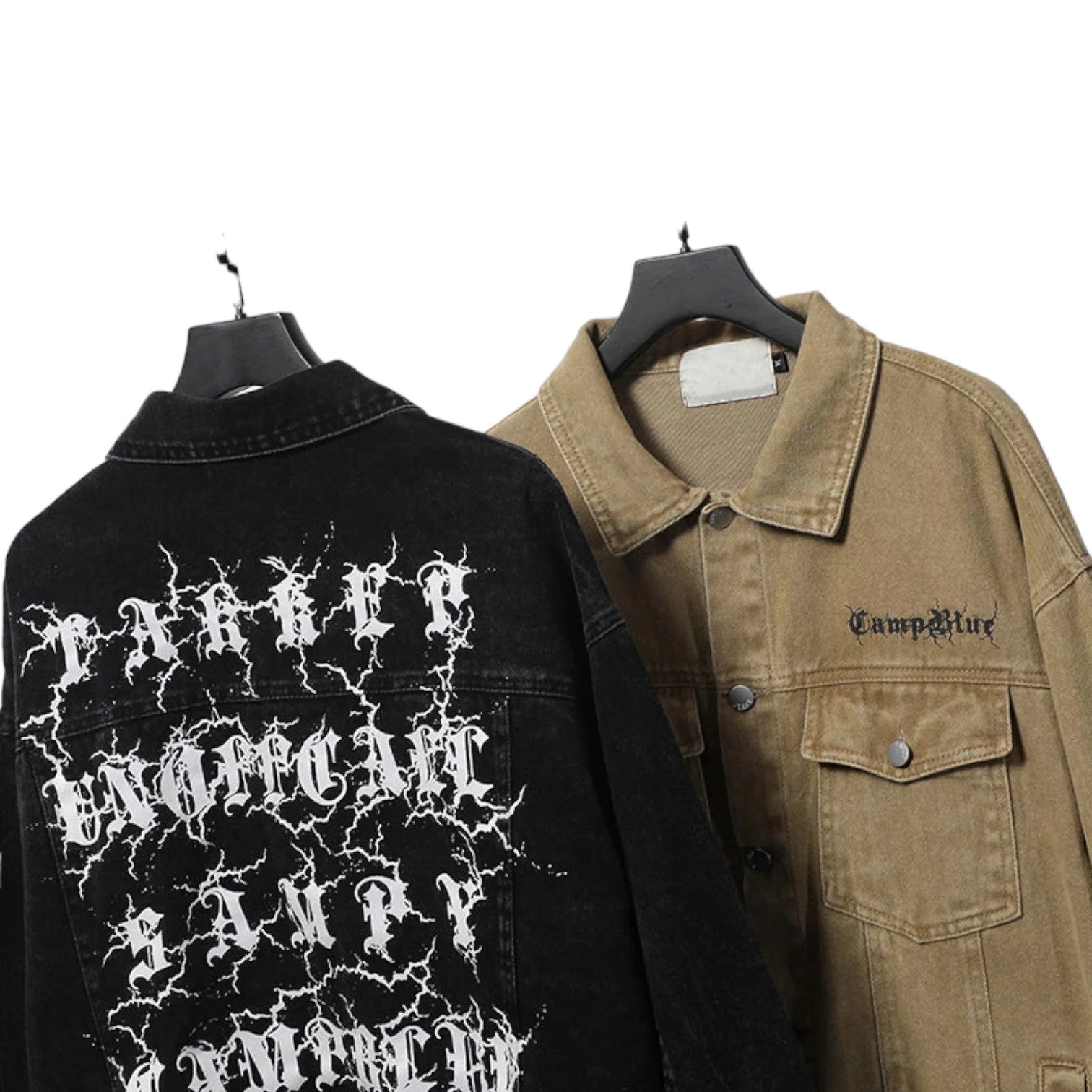 Veste Denim Retro Gothique